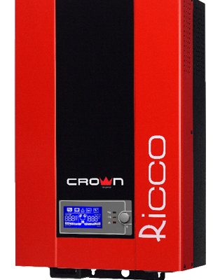 Crown-Micro Ricco (RIS 1200VA 720W) Simulated Sine Wave with MPPT Hybrid Solar Inverter