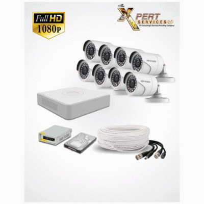 2MP - 8 FHD IP CAMERAS PACKAGE (HIKVISION)