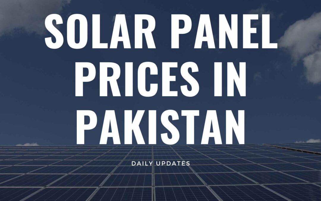 Solar Panel Prices in Pakistan