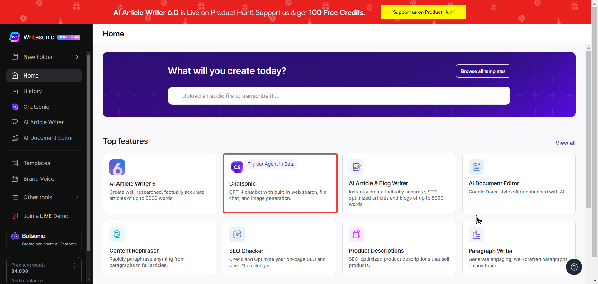 Chatsonic - How to use ChatGPT