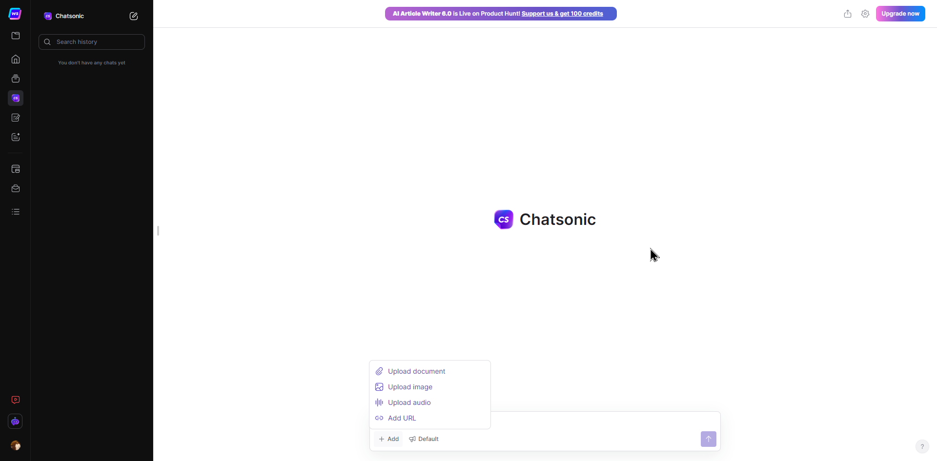 Chatsonic - How to use ChatGPT