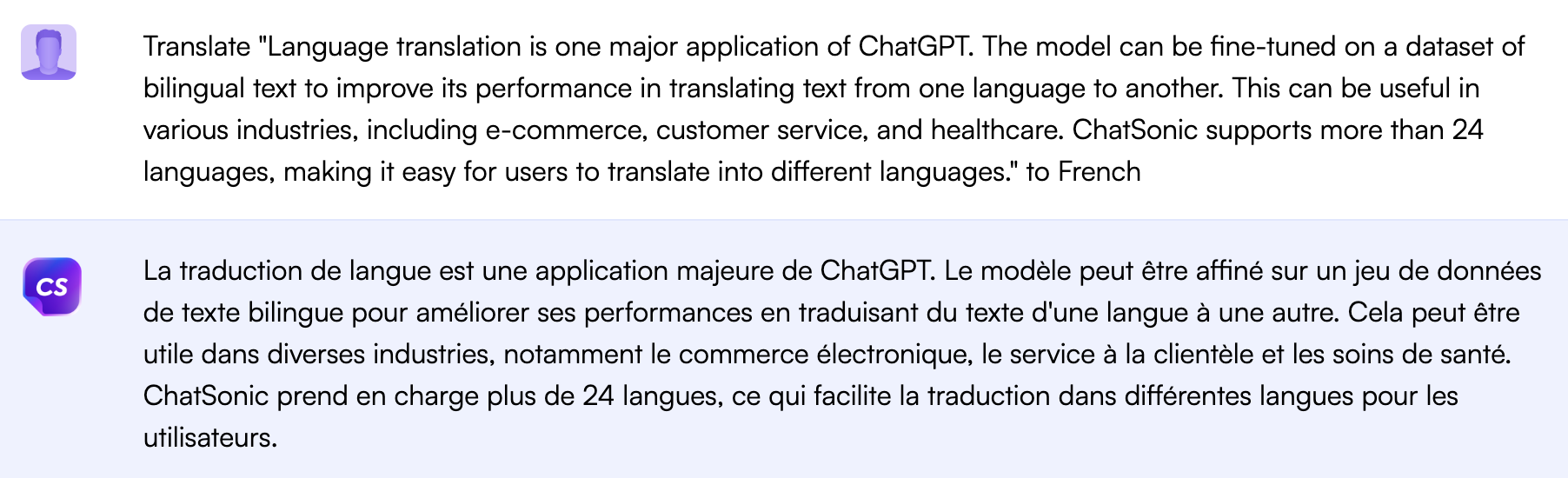 Chatsonic for Translation - How to use ChatGPT