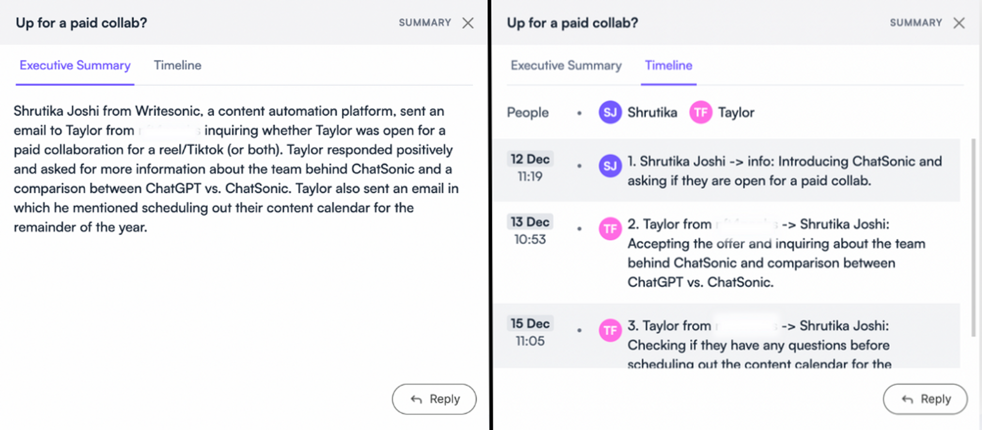 Summarizing emails - best chatgpt chrome extension