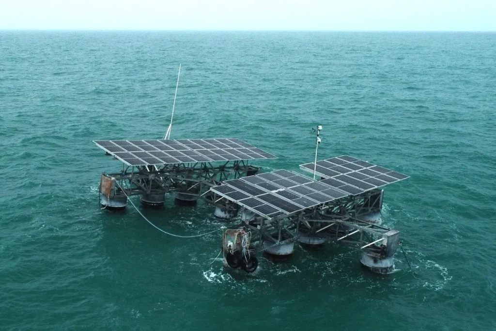 Corrosion resistance in offshore floating PV