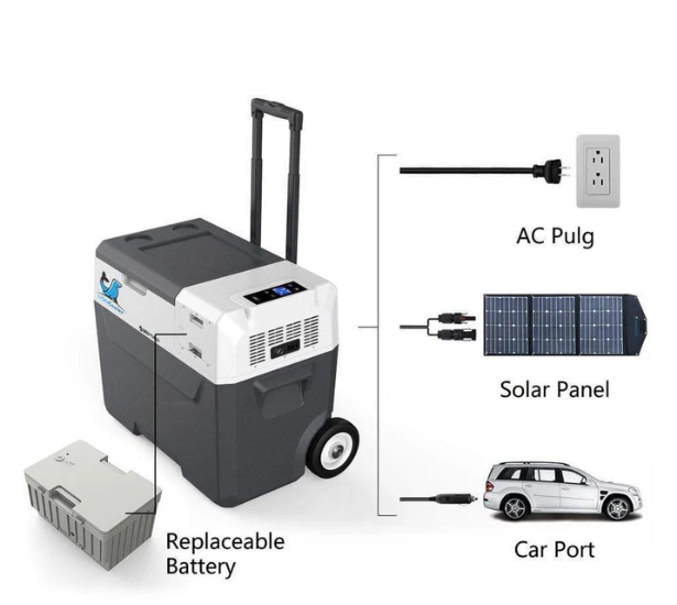 panneaux solaires portables pour réfrigérateur 12V